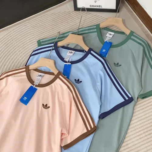 Replica Adidas T-Shirts Short Sleeved For Unisex #1450597 $27.00 USD for Wholesale