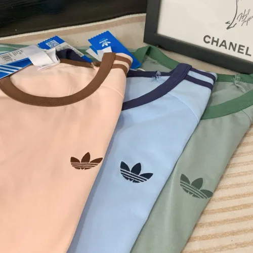 Replica Adidas T-Shirts Short Sleeved For Unisex #1450598 $27.00 USD for Wholesale