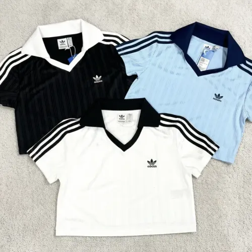Replica Adidas T-Shirts Short Sleeved For Women #1450602 $32.00 USD for Wholesale