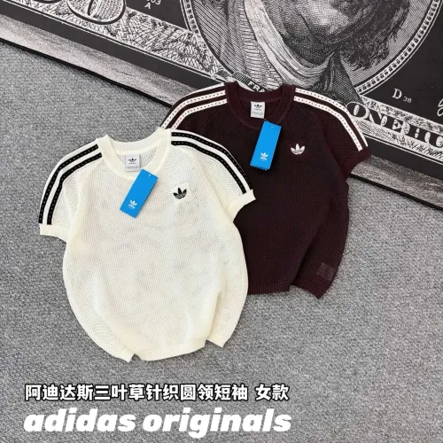 Replica Adidas T-Shirts Short Sleeved For Women #1450603 $39.00 USD for Wholesale