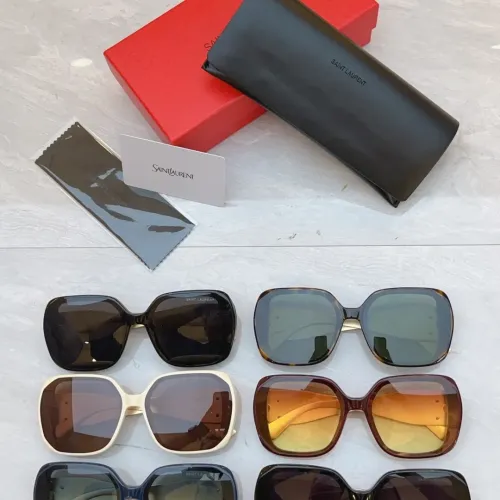 Replica Yves Saint Laurent YSL AAA Quality Sunglasses #1450768 $60.00 USD for Wholesale