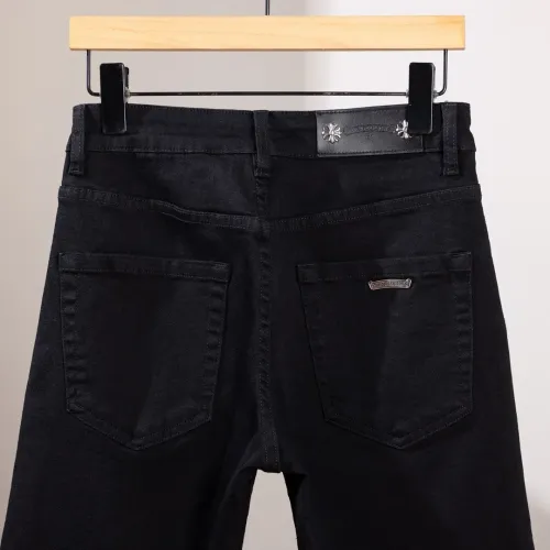 Replica Chrome Hearts Jeans For Men #1450818 $45.00 USD for Wholesale