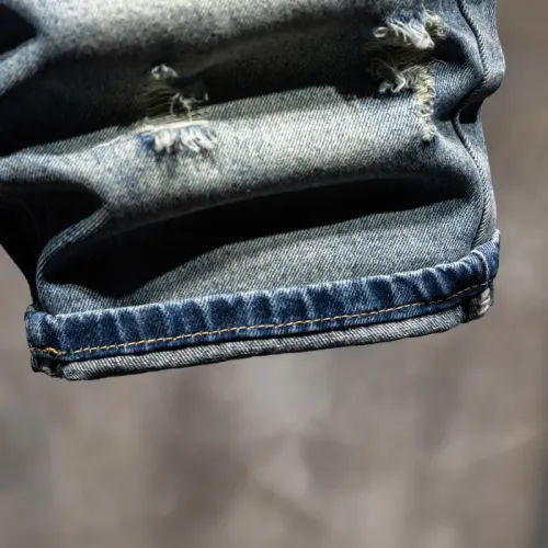 Replica Moncler Jeans For Men #1450830 $40.00 USD for Wholesale