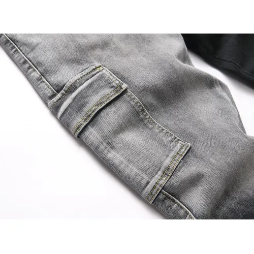 Replica Balmain Jeans For Men #1450917 $48.00 USD for Wholesale