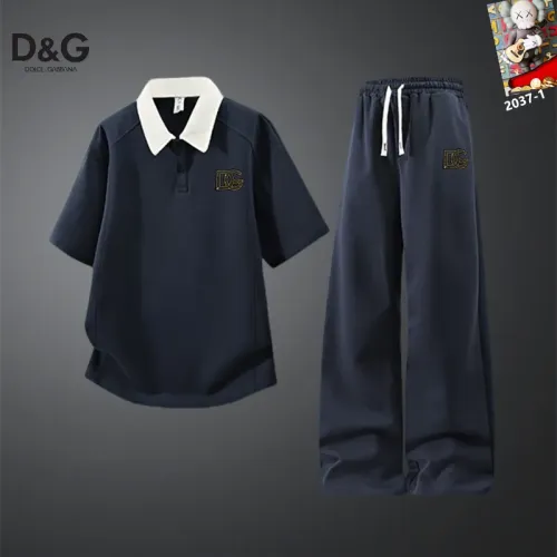 Dolce & Gabbana D&G Tracksuits Short Sleeved For Men #1450940