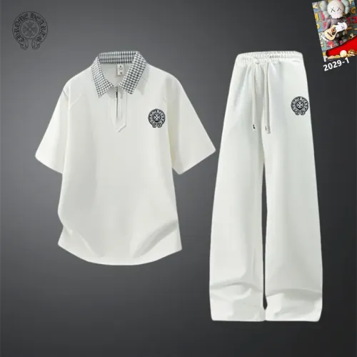 Chrome Hearts Tracksuits Short Sleeved For Men #1450946, $60.00 USD, [ITEM#1450946], Chrome Hearts Tracksuits