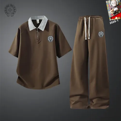Chrome Hearts Tracksuits Short Sleeved For Men #1450947, $60.00 USD, [ITEM#1450947], Chrome Hearts Tracksuits