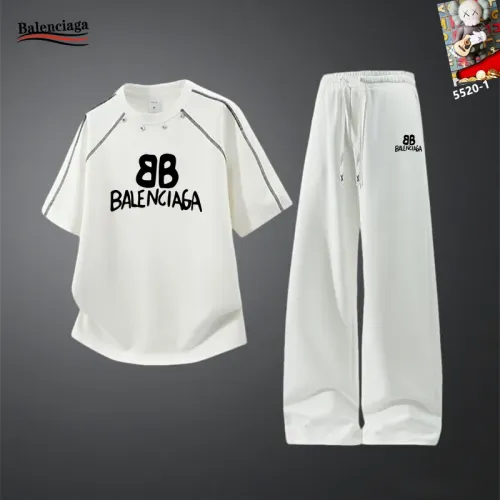 Balenciaga Fashion Tracksuits Short Sleeved For Men #1450978