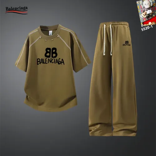 Balenciaga Fashion Tracksuits Short Sleeved For Men #1450980, $60.00 USD, [ITEM#1450980], Balenciaga Fashion Tracksuits