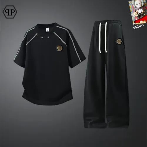 Philipp Plein PP Tracksuits Short Sleeved For Men #1451011