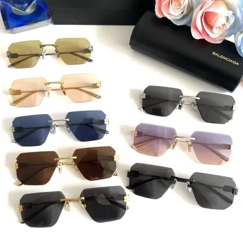 Replica Balenciaga AAA Quality Sunglasses #1451022 $64.00 USD for Wholesale