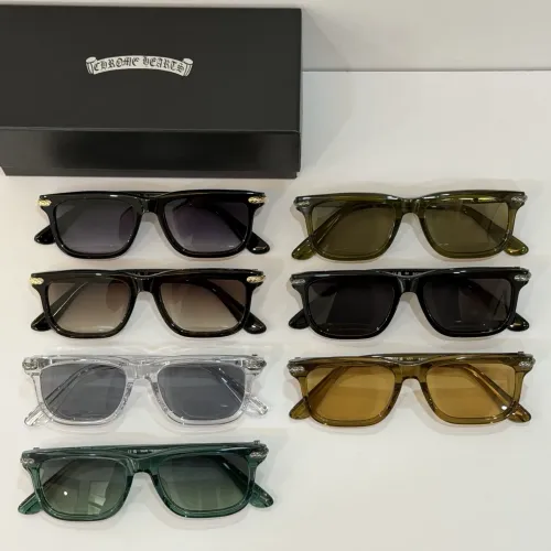 Replica Chrome Hearts AAA Quality Sunglasses #1451616 $82.00 USD for Wholesale