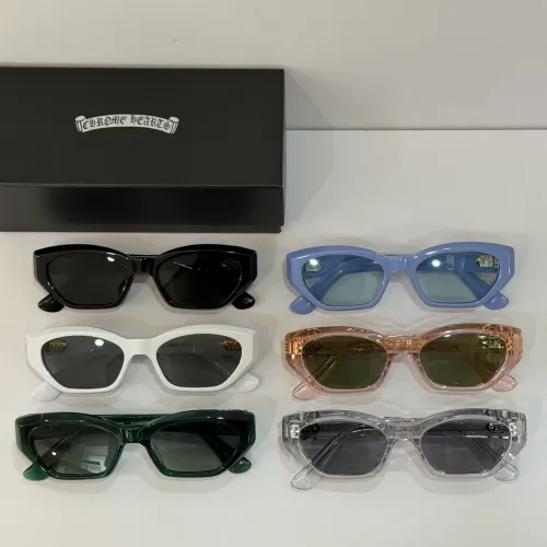 Replica Chrome Hearts AAA Quality Sunglasses #1451618 $82.00 USD for Wholesale