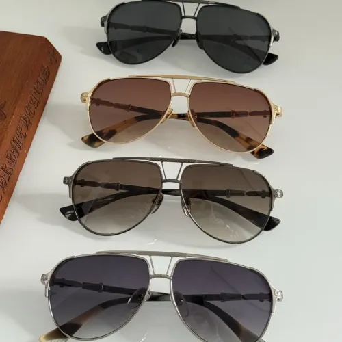 Replica Chrome Hearts AAA Quality Sunglasses #1451625 $76.00 USD for Wholesale