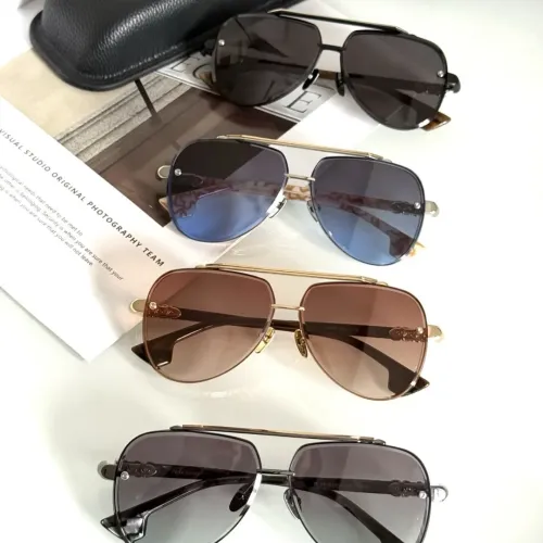 Replica Chrome Hearts AAA Quality Sunglasses #1451630 $72.00 USD for Wholesale