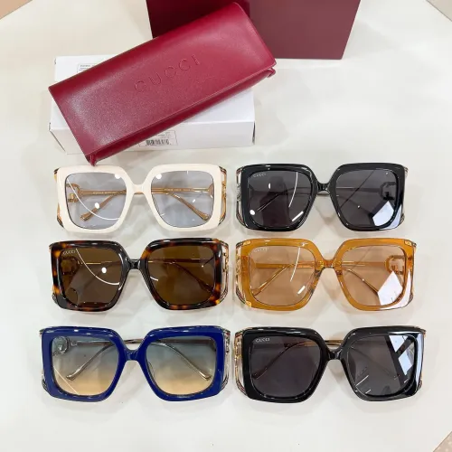 Replica Gucci AAA Quality Sunglasses #1451641 $60.00 USD for Wholesale