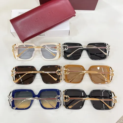 Replica Gucci AAA Quality Sunglasses #1451641 $60.00 USD for Wholesale