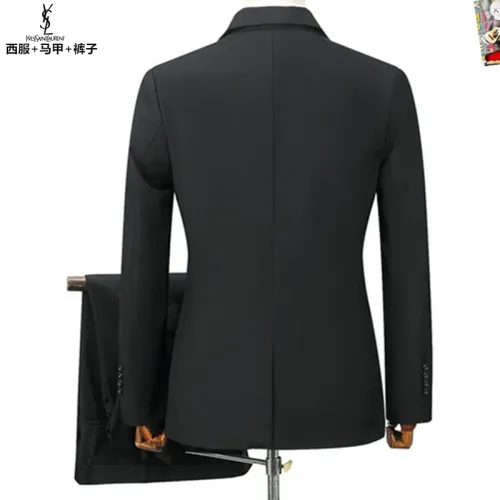 Replica Yves Saint Laurent YSL Tracksuits Long Sleeved For Men #1451758 $92.00 USD for Wholesale