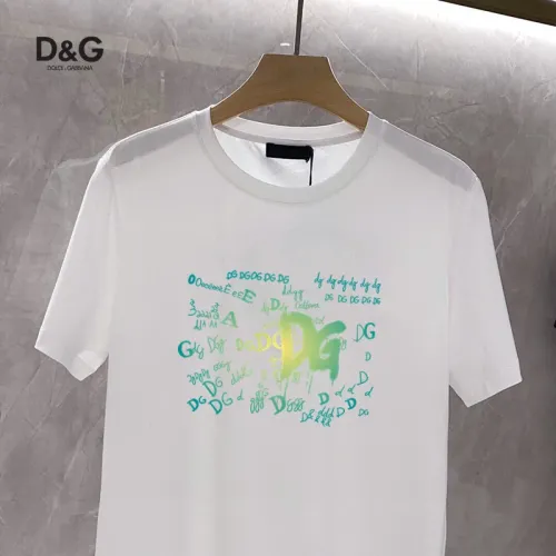 Replica Dolce & Gabbana D&G T-Shirts Short Sleeved For Unisex #1451807 $25.00 USD for Wholesale