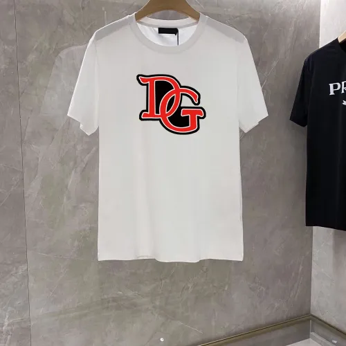 Dolce &amp; Gabbana D&amp;G T-Shirts Short Sleeved For Unisex #1451823, $25.00 USD, [ITEM#1451823], Dolce &amp; Gabbana D&amp;G T-Shirts