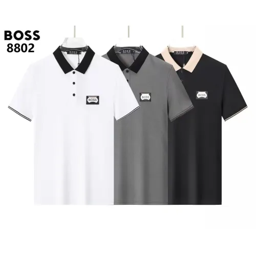Replica Boss T-Shirts Short Sleeved For Men #1452132 $36.00 USD for Wholesale