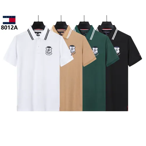 Replica Tommy Hilfiger TH T-Shirts Short Sleeved For Men #1452149 $38.00 USD for Wholesale