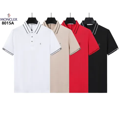 Replica Moncler T-Shirts Short Sleeved For Men #1452172 $38.00 USD for Wholesale
