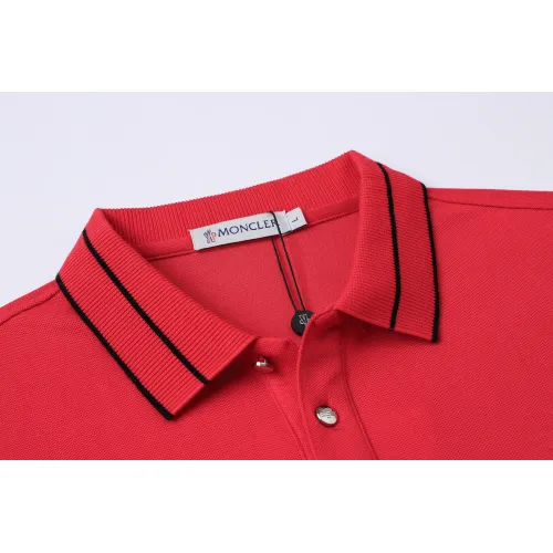Replica Moncler T-Shirts Short Sleeved For Men #1452175 $38.00 USD for Wholesale