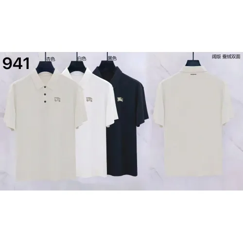 Replica Burberry T-Shirts Short Sleeved For Men #1452223 $39.00 USD for Wholesale