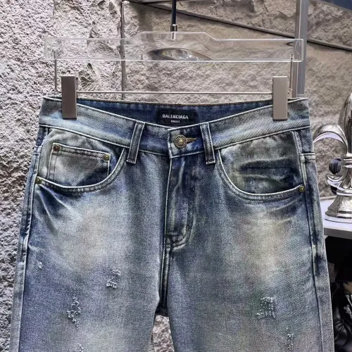 Replica Balenciaga Jeans For Men #1452315 $52.00 USD for Wholesale