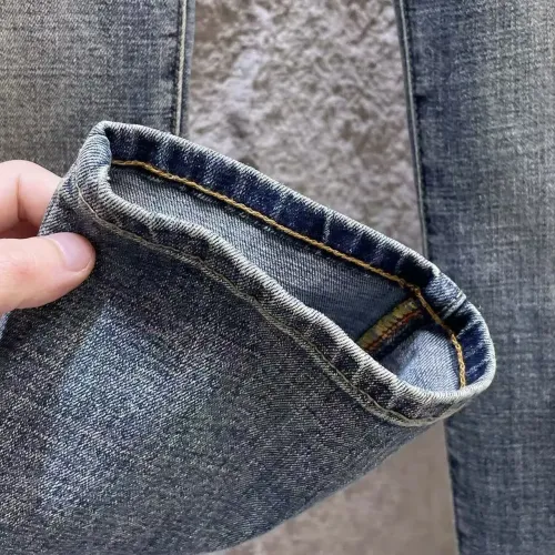 Replica Balenciaga Jeans For Men #1452316 $52.00 USD for Wholesale