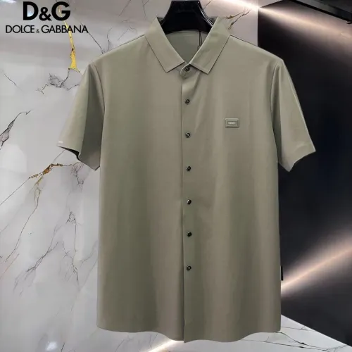Dolce & Gabbana D&G Shirts Short Sleeved For Men #1452499