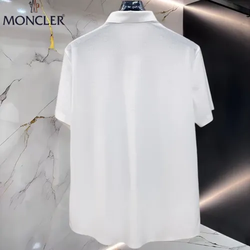 Replica Moncler Shirts Short Sleeved For Men #1452506 $52.00 USD for Wholesale