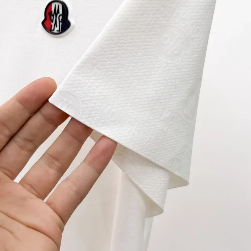 Replica Moncler Shirts Short Sleeved For Men #1452506 $52.00 USD for Wholesale