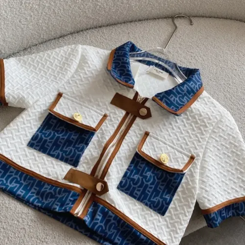 Replica Celine Tracksuits Short Sleeved For Women #1452556 $82.00 USD for Wholesale