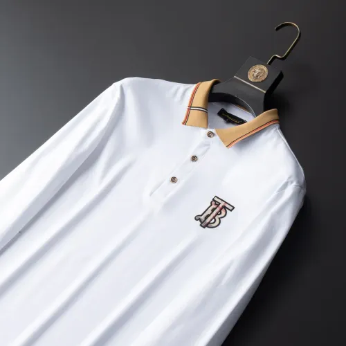 Replica Burberry T-Shirts Long Sleeved For Men #1452569 $42.00 USD for Wholesale