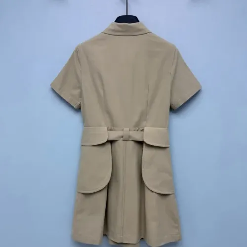 Replica LOEWE Dresses Short Sleeved For Women #1452582 $130.00 USD for Wholesale