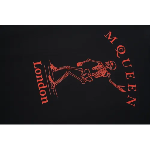 Replica Alexander McQueen T-shirts Short Sleeved For Unisex #1452588 $32.00 USD for Wholesale