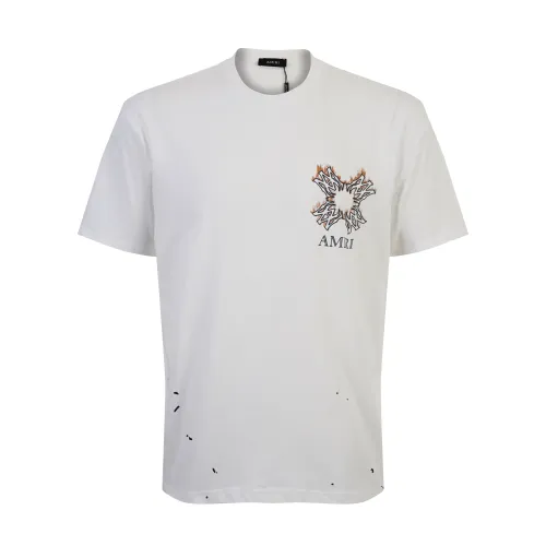 Amiri T-Shirts Short Sleeved For Unisex #1452593