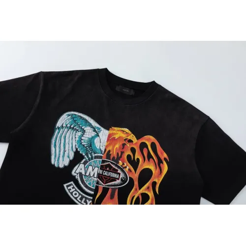 Replica Amiri T-Shirts Short Sleeved For Unisex #1452641 $40.00 USD for Wholesale
