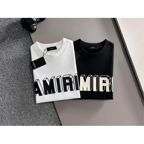 Replica Amiri T-Shirts Short Sleeved For Men #1452646 $42.00 USD for Wholesale
