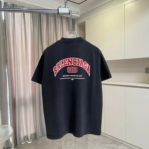 Replica Balenciaga T-Shirts Short Sleeved For Unisex #1452655 $48.00 USD for Wholesale