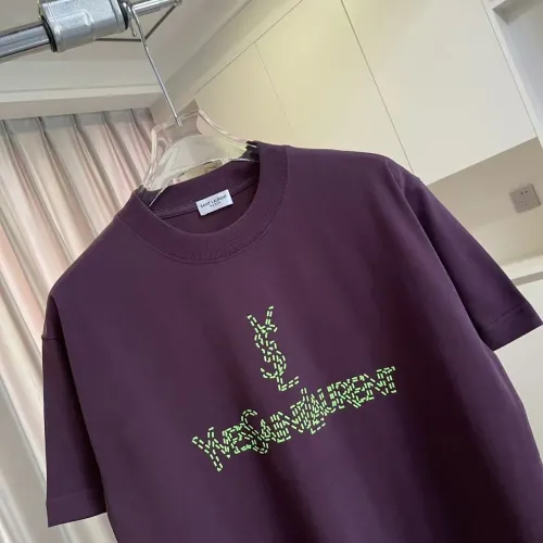 Replica Yves Saint Laurent YSL T-shirts Short Sleeved For Unisex #1452698 $45.00 USD for Wholesale