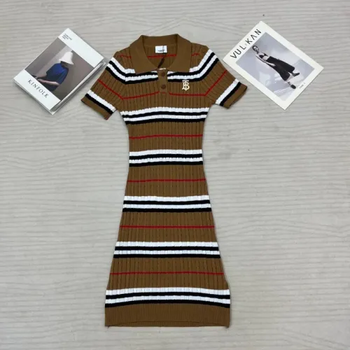 Burberry Dresses Short Sleeved For Women #1452807