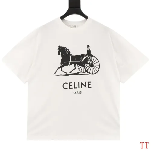 Celine T-Shirts Short Sleeved For Unisex #1452850, $36.00 USD, [ITEM#1452850], Celine T-Shirts