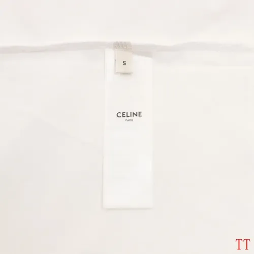 Replica Celine T-Shirts Short Sleeved For Unisex #1452852 $36.00 USD for Wholesale