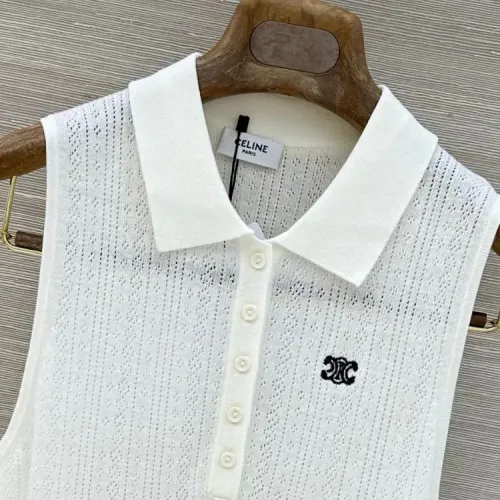 Replica Celine T-Shirts Sleeveless For Women #1452937 $80.00 USD for Wholesale