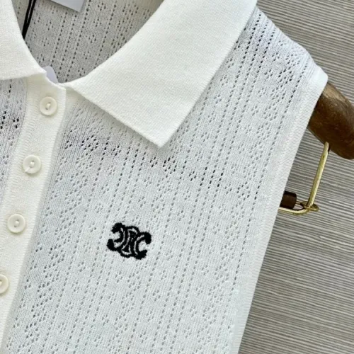 Replica Celine T-Shirts Sleeveless For Women #1452937 $80.00 USD for Wholesale