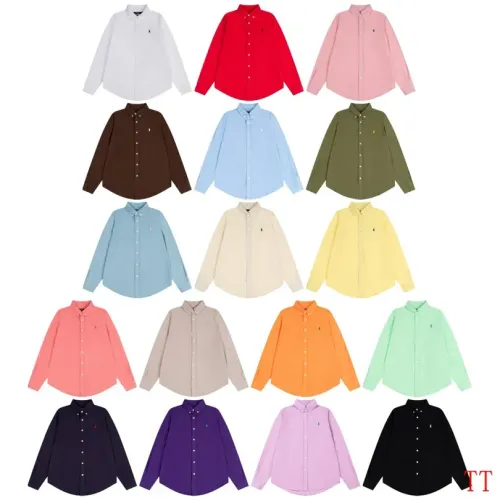 Replica Ralph Lauren Polo Shirts Long Sleeved For Unisex #1452971 $52.00 USD for Wholesale