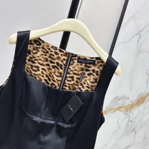 Replica Dolce & Gabbana Dresses Sleeveless For Women #1453008 $122.00 USD for Wholesale